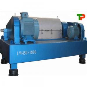 Cheap 4-90KW TPLW 3 Phase Sludge Dewatering Decanter Centrifuge for Oil Waste Water on Farms for sale