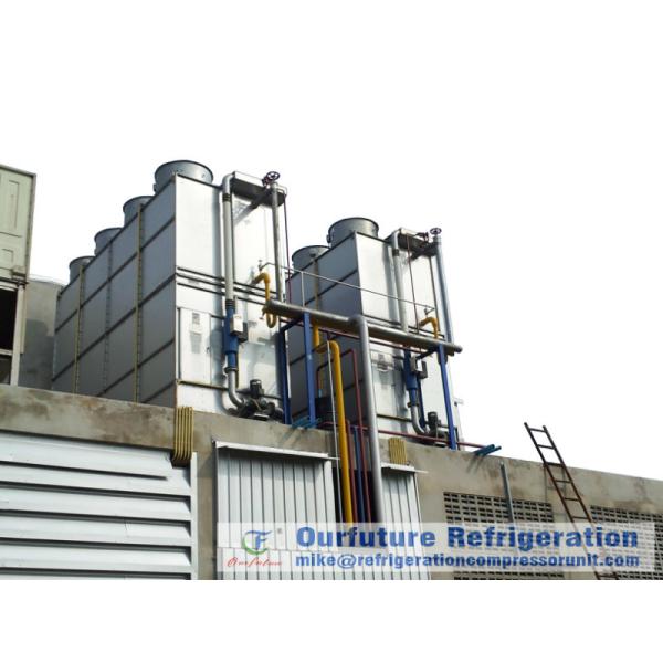 Forced Draft Type Evaporative Cooled Condenser Cold Room Refrigeration System