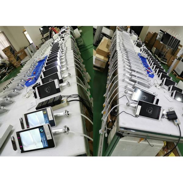 Biometric time and Attendance access control Face Recognition Infrared Thermometer scaner safe temp. kiosk MIPS software