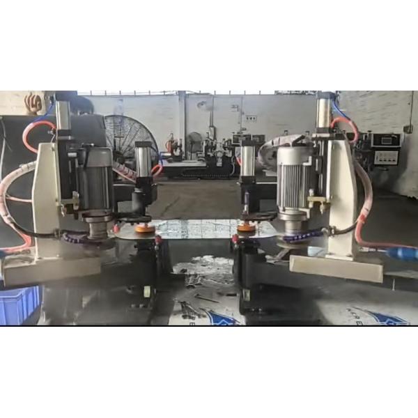 Customized Request Glass Mirror Coffee Table Processing Automatic Grinding Equipment