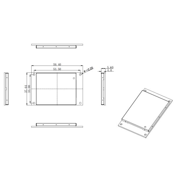 860MHz~960MHz OEM RFID Reader UHF Middle Range Reader Module With Anti - Collision Algorithm