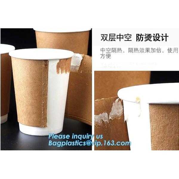 ripple wall / double wall / single wall disposable coffee paper cup with lids, 8OZ, 12oz 14 OZ cup,paper cup disposable