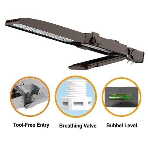 Module Design IP66 140lm/W 6500K Outdoor LED Street Lights