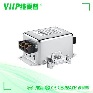 Cheap Electrical Noise EMI Suppression Filter 20A Single Phase for sale