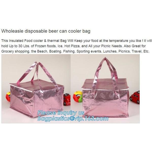 Freezer Bags Color Cold Insulation Waterproof Convenient Portable Ice Meal Packages Refrigerator Cooler Lunch Bag bageas