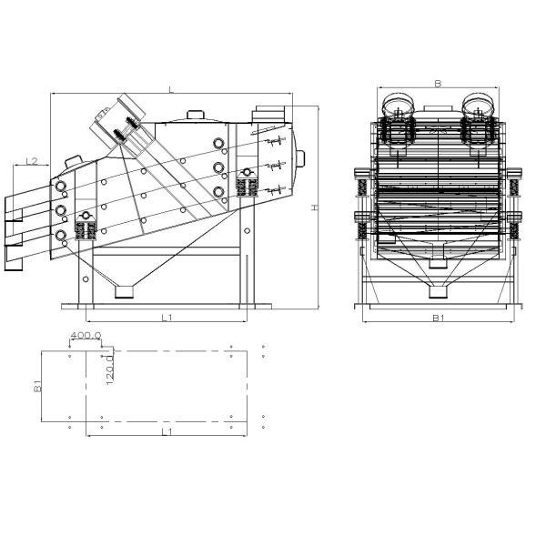 Dolomite Rectangular Vibrating Screen Probability Screen Machine Mogensen Sieve