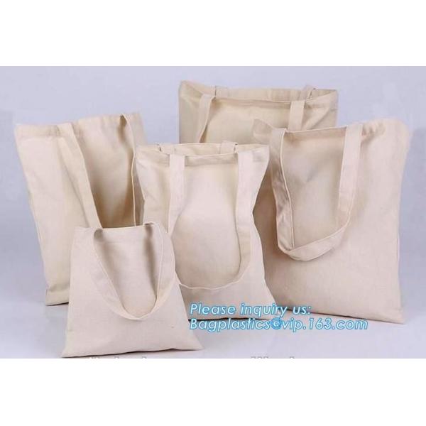 Custom silk screen printed Cotton material handle style blank natural cotton canvas bag without logo bagplastics bagease