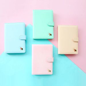 Cheap Small MOQ Factory Custom Wholesale Hardcover Business Notebooks Colorful A5 A6 Pu Leather Traveler Planner With Ring Binder for sale