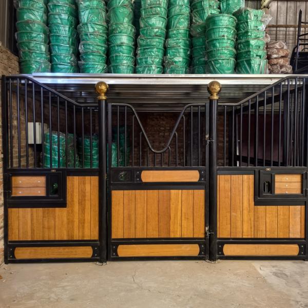 High Strength Equestrian Temporary Stables With Bamboo Infill Panels