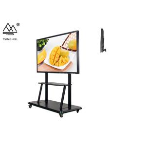 Cheap 100 Inch Touch Screen Monitor Education Interactive Whiteboard Windows 10 OS for sale