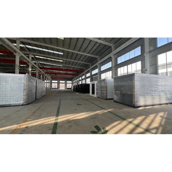 Customized 20FT Flat Expandable Prefab Homes Double Layer Water Proof