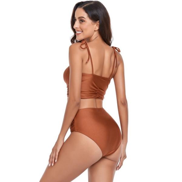 C Cup Bikini Back Closure Vacation Swimsuits