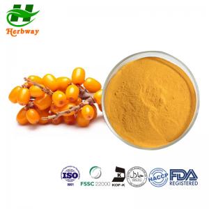 Cheap Sea Buckthorn Fruit Extract Flavones/Polysaccharide Concentrated Juice Powder 90106-68-6 for sale