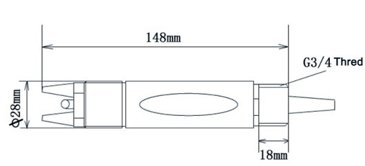 Extendable KPH500 14PH 2000mv Water Quality Sensor