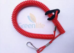 China Red Safety Durable Jet Ski Safety Lanyard 1.2 Meter Fit All Motor Brands on sale