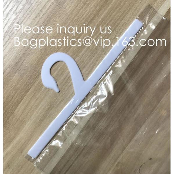 Transparent PVC hanger hook plastic bags for clothes packing,Better Protect and store CD's, books, magazines, papers and