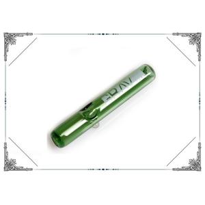 China 4 Inches Mini Steamroller Smoking Glass Tube Round Tubes Clear Blue Green Amber Pipes on sale