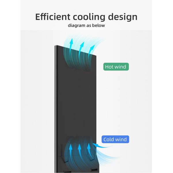 CNAS LG 49 Inch Digital Signage 2ms Vertical Touch Screen Kiosk