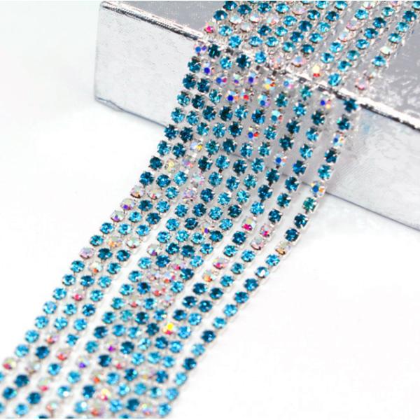 Thousand Choices Offered Eco-Friendly Ab Crystal Roll Home Parties DIY Decorate with Glass Cloth Plastic Materials Supplies