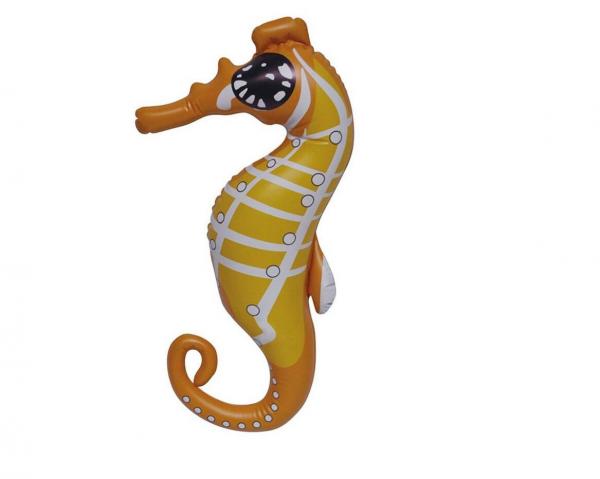 Quality Lifelike Cute Inflatable Pool Animals Sea Horse Shaped 20'' Marketing Displays wholesale
