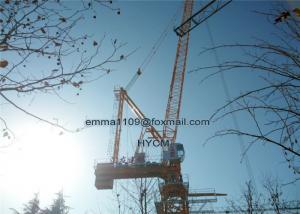Cheap Construction 16 Ton 60M Luffing Jib Tower Crane Boom Length Civil Real Estates for sale