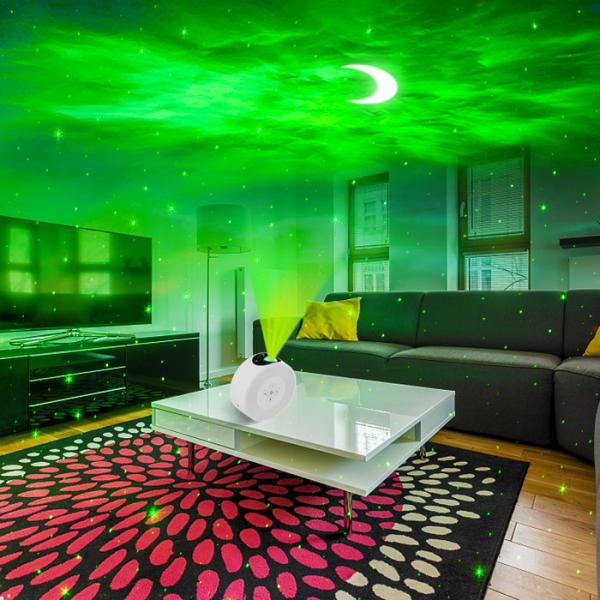 Practical Multiscene Moon Star Projector Room Decor With Remote