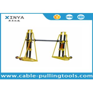 15T - 20T Cable Handling Equipment / Cable Drum Hydraulic Reel stand