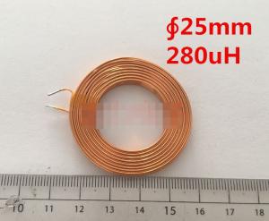 Cheap 25mm Round Toy coil in stock,hollow coil wireless charging coil receiving transmitting coil inductor for sale