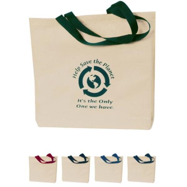 Custom silk screen printed Cotton material handle style blank natural cotton canvas bag without logo bagplastics bagease