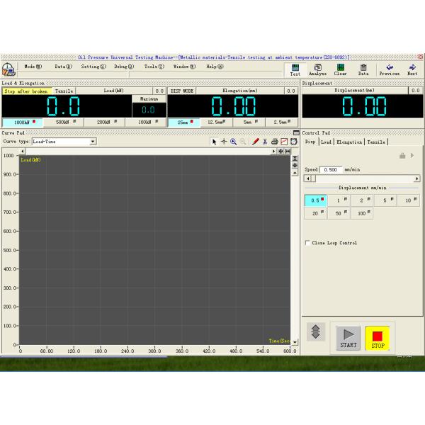 Aerospace 2000kN Hydraulic Compression Testing Machine