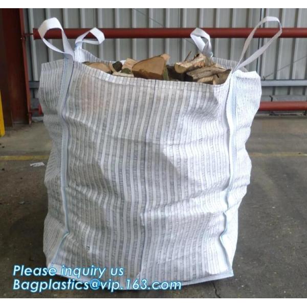 high capacity document pouch 1700kg extra strong circular woven polypropylene industrial big bags 1000kg, BAGEASE PACKAG