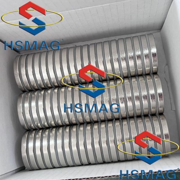 Electroplate Wearproof Super Strong Ring Samarium Cobalt Magnets High Temp
