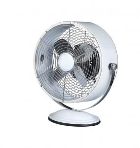 Cheap 9 Inch 3 Speed Retro Style Electric Fans CE White For South Africa for sale