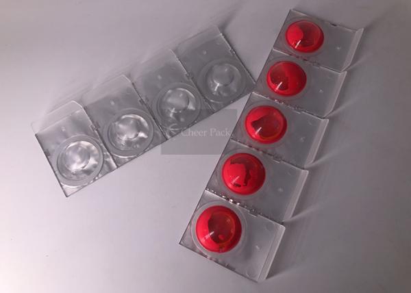 Quality White PP Small Plastic Containers For Colorful Nail Polish Packaging , 45*30 Diameter wholesale