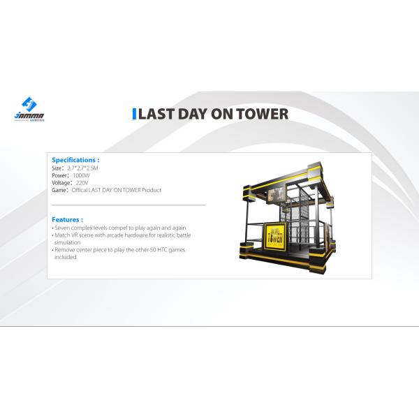 Indoor Optional Size Virtual Entertainment Center , FRP Steel Virtual Reality Gaming Center