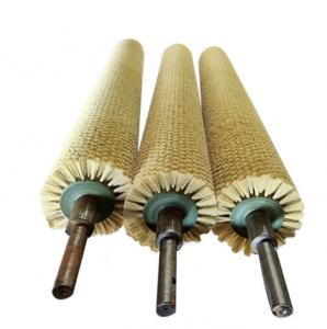 China Sisal Cleaning Brush Roller Industrial Machinery Derusting Brush Roller on sale