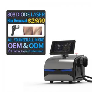 China 808nm Portable Q Switch Diode Laser Hair Removal Machine / Device on sale
