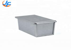 Cheap RK Bakeware China Manufacturer-Single Aluminum Pullman Loaf Bread Pan With Cover / Baking Mould Cake Toast Bread Mold for sale