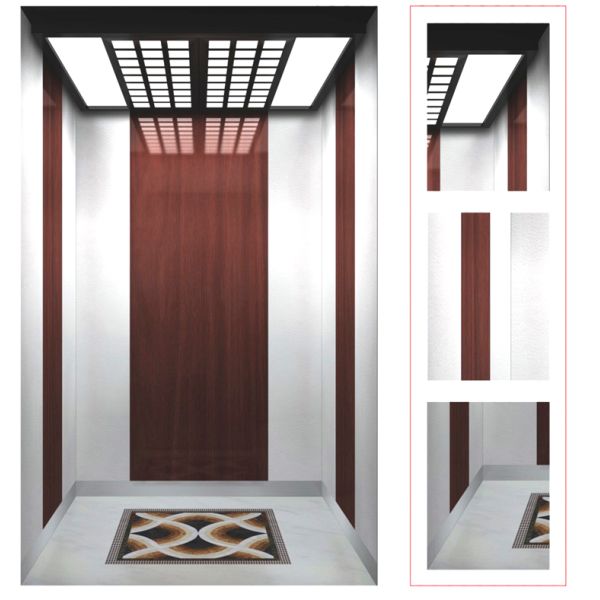 Transparent Panel Elevator Cabin For Residential Lifts And Elevators