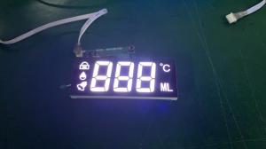 Cheap Ultra Thin White 7 Segment LED Display Common Cathode For Timer Indicator for sale