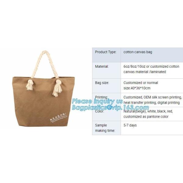 Manufacturers Wholesale Best Price High-Quality Handle Tote Cotton Canvas Bag With Zipper,supermarket bag cotton mesh ba