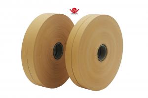 China Brown Color Pasting Reinforced Kraft Tape For Sticking Rigid Box Four Corner on sale