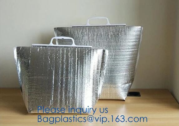 thermal large ice cooler bag/insulated aluminium foil 600D polyester lunch picnic cooler bags,picnic lunch aluminum insu