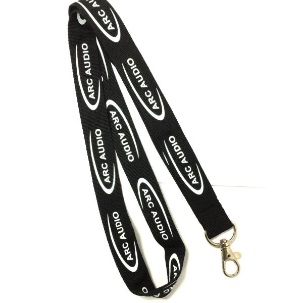 Silk Screen Printing Satin Ribbon Custom Polyester Lanyards with Customized Logo And Color