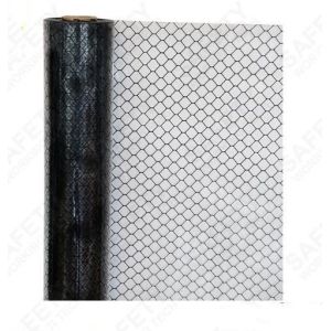 Buy cheap Black / Clear Printed ESD Grid Curtain Anti Static PVC Sheet With Carbon Lines from wholesalers