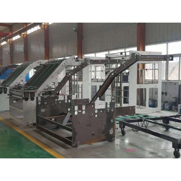 Full Function Electric Control System 25hp Automatic Flute Laminator