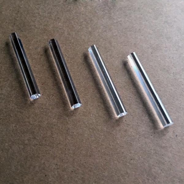 Optical Glass Light Guide Column/Quadrangular Hexagonal Prism LED Light Guide Rod