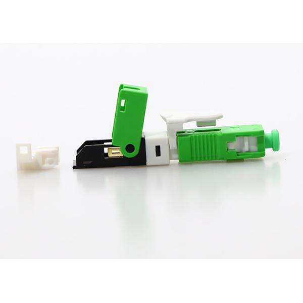 SC APC Fiber Optic Mechanical Connector For FTTH