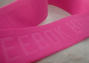 Cheap Embossed 3D Raised Name Logo Patches Adhesive Hook And Loop Tape For Sportswear for sale