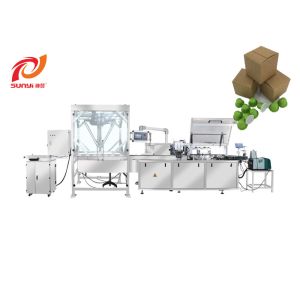 Cheap SUNYI Ss 40box/Min Coffee Capsule Carton Packing Machine for sale